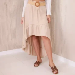 Kesi Rianna hame vyöllä beige