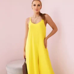 Kesi Yasmin jumpsuit keltainen