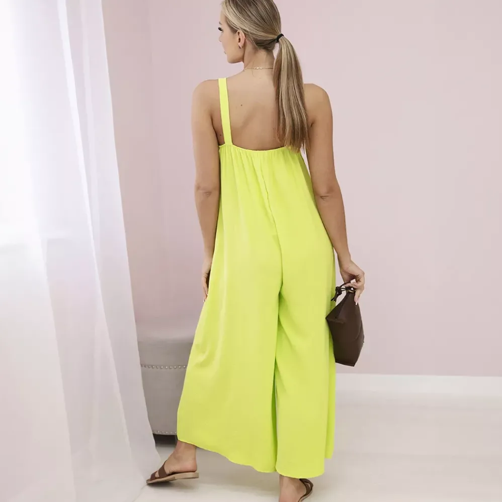 Kesi Yasmin jumpsuit neonvihreä