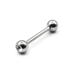 Kielikoru barbell strassilla kirkas
