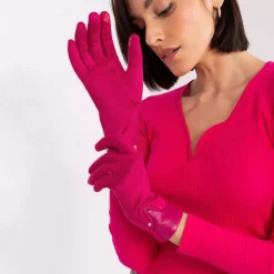 Kosketusnäyttökäsineet fuksia