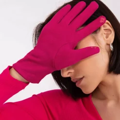 Kosketusnäyttökäsineet fuksia
