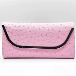 Käsilaukku liskokuosi pinkki