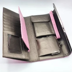 Käsilaukku liskokuosi pinkki
