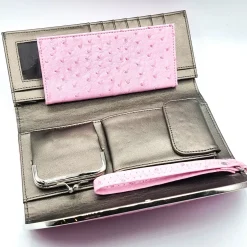 Käsilaukku liskokuosi pinkki