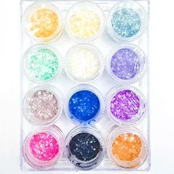 Kynsikoristepakkaus 12 x 3 ml helmimurska
