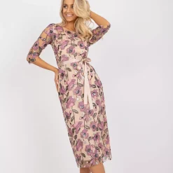 Lakerta Alexander mekko vyöllä beige