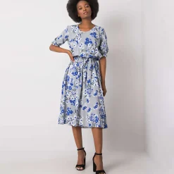 Lakerta Harleigh mekko harmaa/kukkakuvio