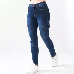 Miss Bon Cargo stretchfarkut t.sininen