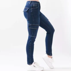 Miss Bon Cargo stretchfarkut t.sininen