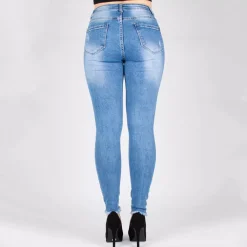 Miss Bon skinny stretchfarkut sininen