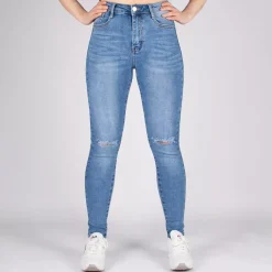 Miss Bon stretchfarkut keskisininen