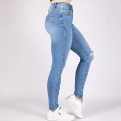 Miss Bon stretchfarkut keskisininen