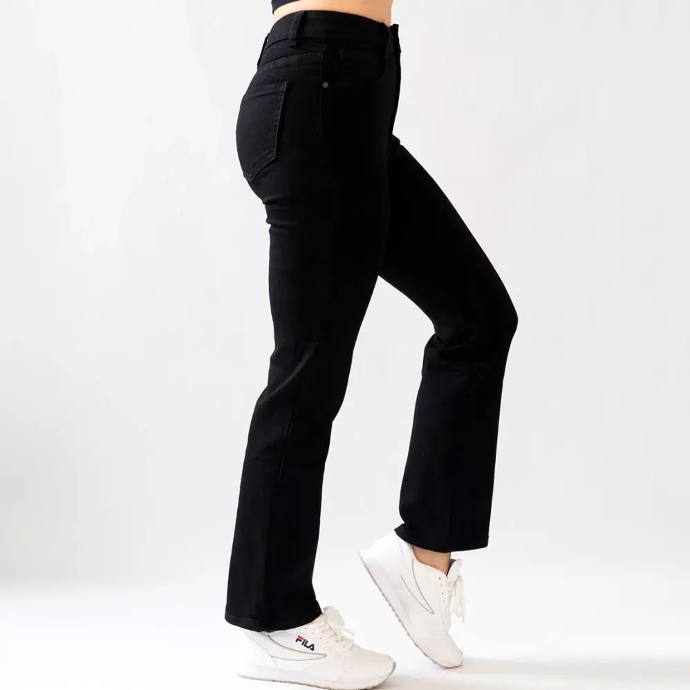 Miss Bon stretchfarkut musta