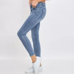 Miss Bon stretchfarkut vaaleansininen