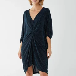 Mizumi Malinka Lurex solmutunika petrooli