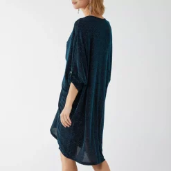 Mizumi Malinka Lurex solmutunika petrooli