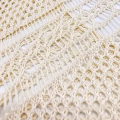 Nandi puuvillainen neulemekko beige