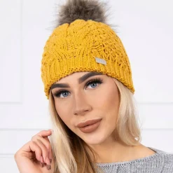 Neulepipo tupsulla mustard