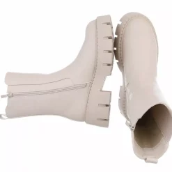 Nilkkurit joustovarrella beige