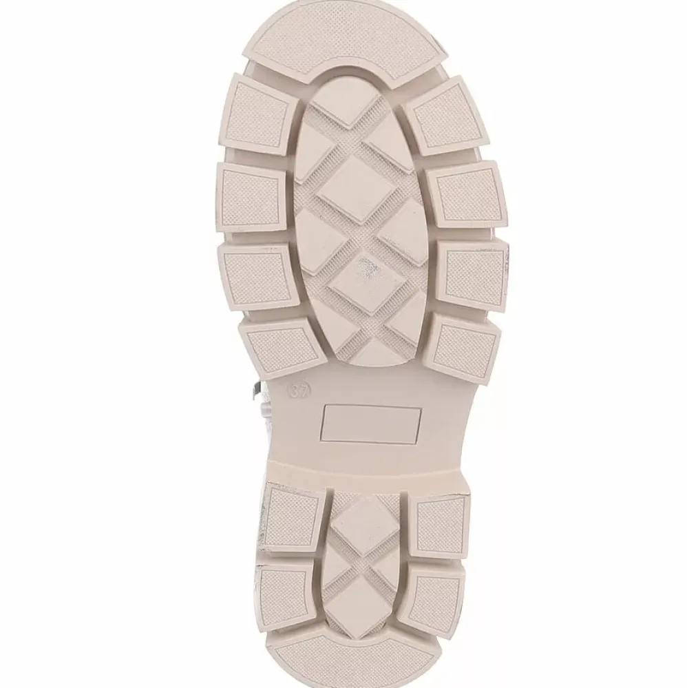 Nilkkurit joustovarrella beige