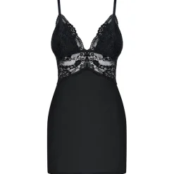 Obsessive Cheyenne chemise ja stringit musta