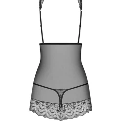 Obsessive Firella babydoll ja stringit musta