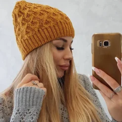 Oliwier Roma fleecevuorattu pipo mustard