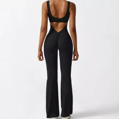 Otos Active Scrunch jumpsuit musta