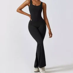 Otos Active Scrunch jumpsuit musta