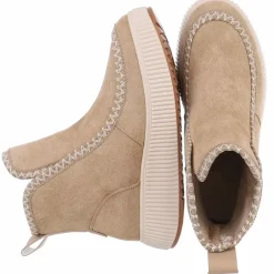 Paksupohjaiset nilkkurit beige