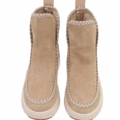 Paksupohjaiset nilkkurit beige