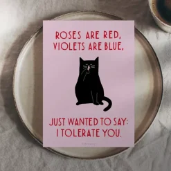 Postikortti Valentine Cat No. 1