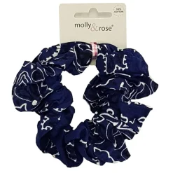 Puuvilladonitsi 10 cm navy/paisley