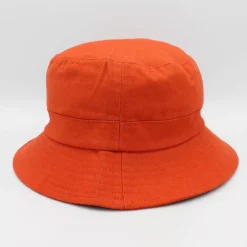 Puuvillainen kalastajanhattu oranssi