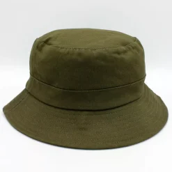 Puuvillainen kalastajanhattu khaki
