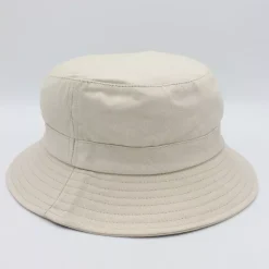 Puuvillainen kalastajanhattu cream