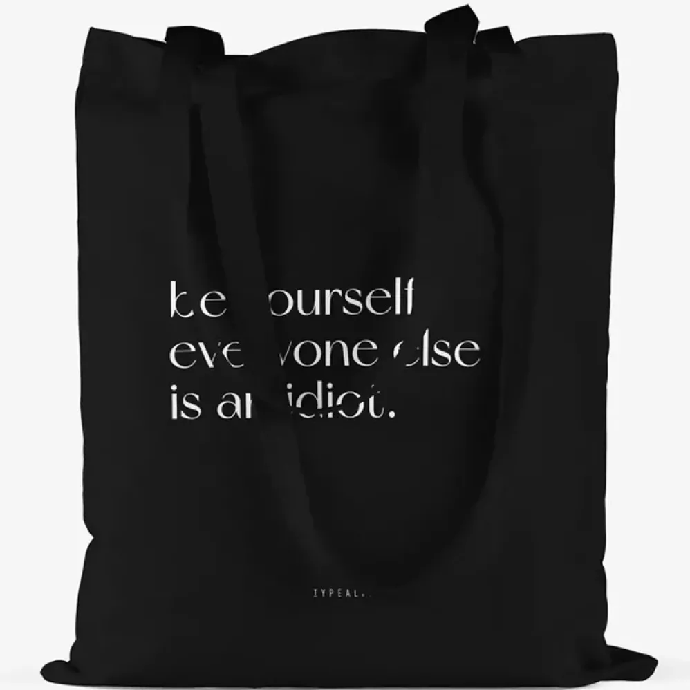 Puuvillainen kestokassi Be Yourself