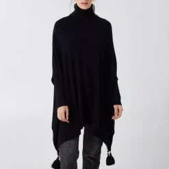 Qed LDN Wiv neuleponcho musta