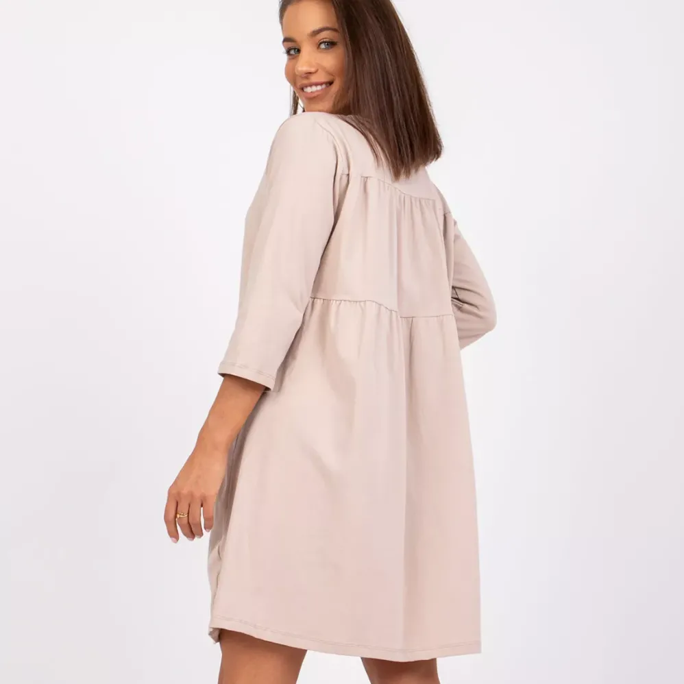 Relevance Dalenne trikootunika beige