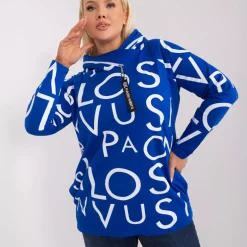 Relevance Nette huppari kuvioitu sininen