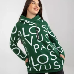 Relevance Nette huppari kuvioitu vihreä