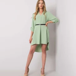 Rosa Rossa Stella tunika vyöllä minttu