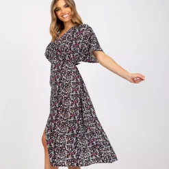 Rue Paris Cara kuvioitu mekko musta