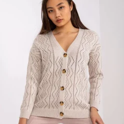 Rue Paris Gregoire neuletakki beige