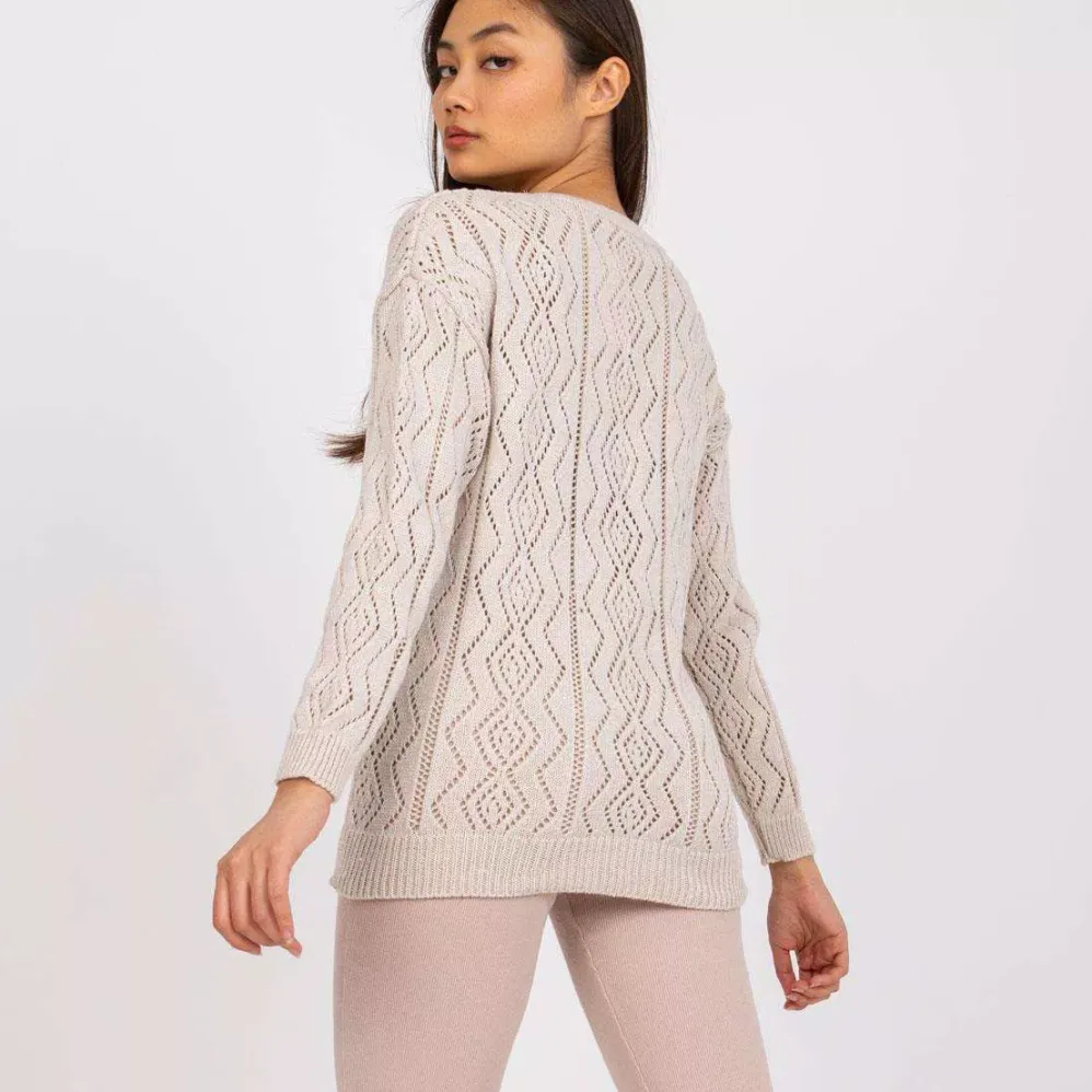 Rue Paris Gregoire neuletakki beige
