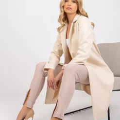 Rue Paris Hettie klassinen takki beige