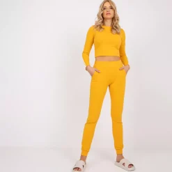 Rue Paris Nias setti mustard