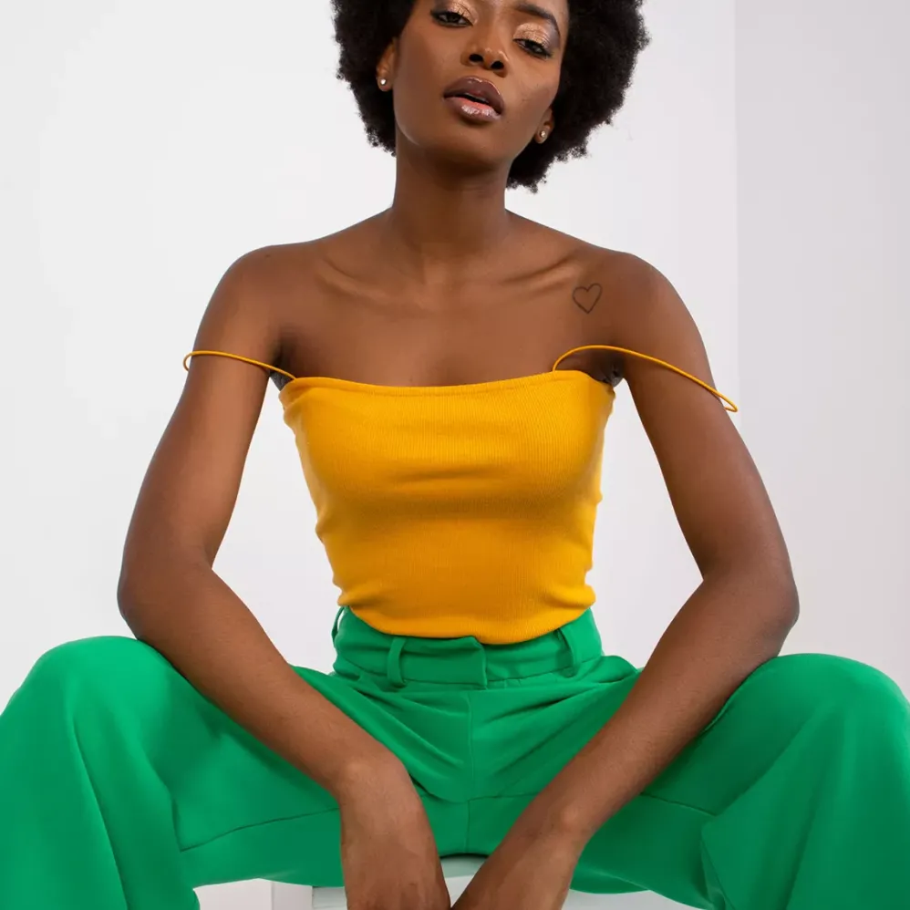 Rue Paris Ottawa ribbitoppi mustard