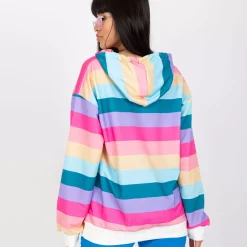 Rue Paris Rainbow huppari raidallinen